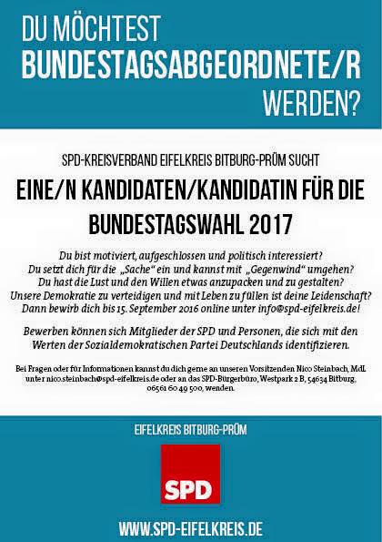Auswahlverfahren der Eifel-SPD geht in die nächste Runde