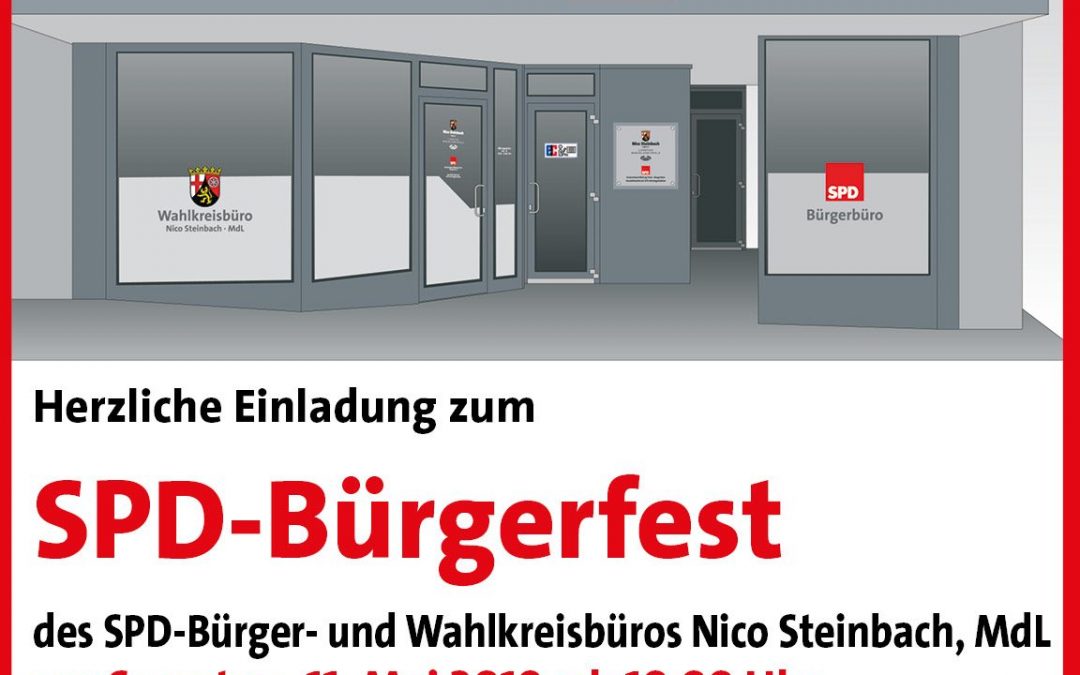 Einladung zum SPD-Bürgerfest